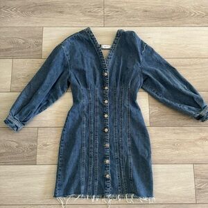 Denim Mini Dress
